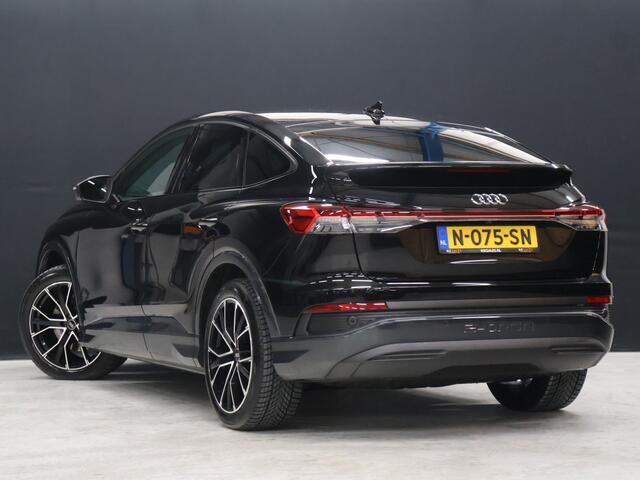 Audi Q4 Sportback e-tron 40 Launch edition Advanced Plus 77 kWh [TREKHAAK INKLAPBAAR, MEMORY SEATS, APPLE CARPLAY, ANDROID, STUURVERWARMING, ADAPTIVE CRUISE, CAMERA, STOELVERWARMING, PDC V+A, CLIMATE, NIEUWSTAAT]