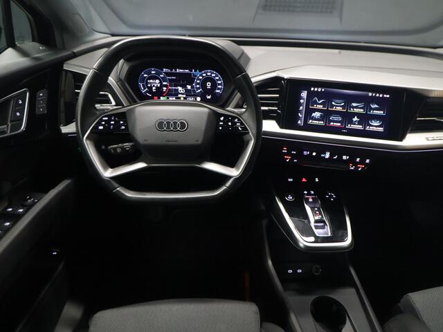 Audi Q4 Sportback e-tron 40 Launch edition Advanced Plus 77 kWh [TREKHAAK INKLAPBAAR, MEMORY SEATS, APPLE CARPLAY, ANDROID, STUURVERWARMING, ADAPTIVE CRUISE, CAMERA, STOELVERWARMING, PDC V+A, CLIMATE, NIEUWSTAAT]