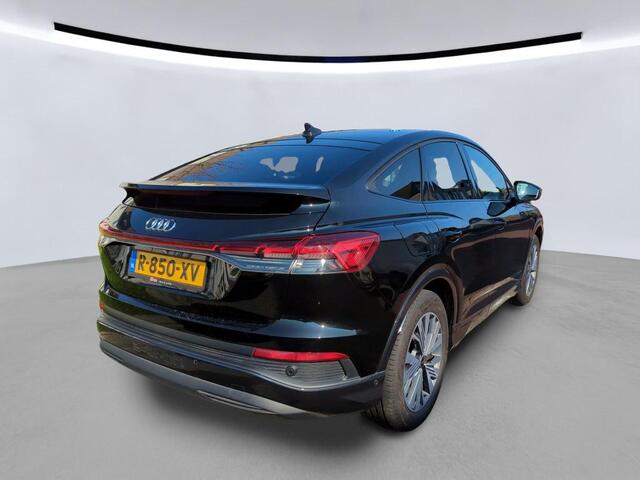Audi Q4 Sportback e-tron 40 Advanced edition 77 kWh / SOH 93%/ AUTOMAAT/ NAVI/ CLIMA/ DIGITAL DASH/ STOELVERWARMING/ LED