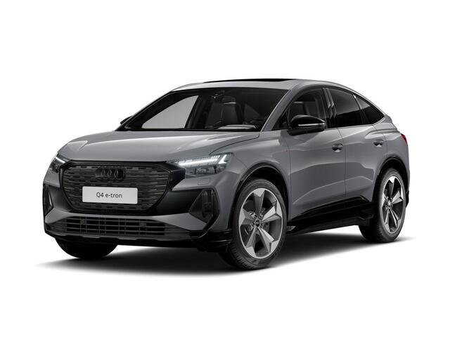 Audi Q4 Sportback e-tron 45 quattro S Edition 82 kWh | 286 PK | SoH 100% | Trekhaak | Panoramadak | 360 graden camera | Head-up display | S line | 21" LM velgen |