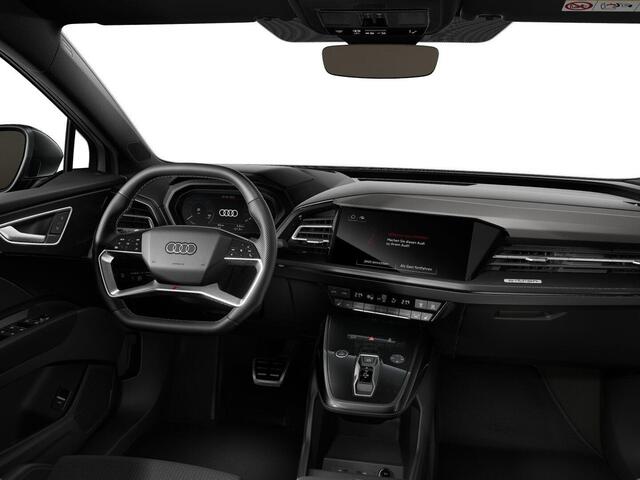 Audi Q4 Sportback e-tron 45 quattro S Edition 82 kWh | 286 PK | SoH 100% | Trekhaak | Panoramadak | 360 graden camera | Head-up display | S line | 21" LM velgen |