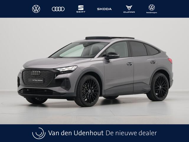 Audi Q4 Sportback e-tron 45 210kW/286pk 82Kwh Advanced edition Panorama Sonos Stoelverwarming Navigatie Carplay Demo Arno