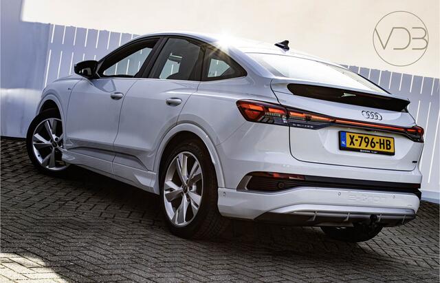 Audi Q4 Sportback e-tron 50 299pk S-Line SOH 92% Trekhaak Camera Origineel NL