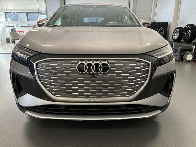 Audi Q4 Sportback e-tron 45 quattro S Edition 77 kWh 265pk · SOH 94,5% · Camera · Matrix LED · Warmtepomp · Head-Up Display · Keyless · Elek. Achterklep · 20"Velgen ·