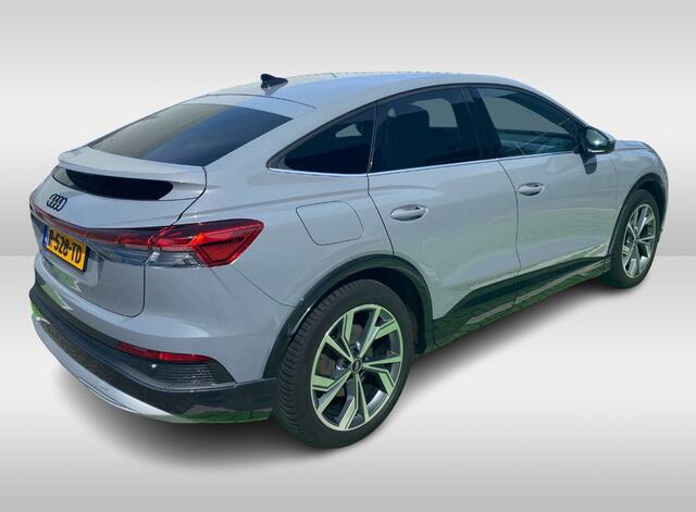 Audi Q4 Sportback e-tron 40 Advanced edition 77 kWh / Trekhaak / Camera / Head-up / CarPlay / 18'' / Keyless / Dodehoek / Stoelverwarming / DAB / ACC