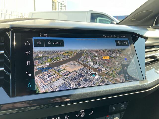 Audi Q4 Sportback e-tron 40 S Line 82kWh / 204pk · Apple/Android Car Play · Adaptive Cruise Control · Navigatie · SONOS · Camera + Parkeersensoren · Drive select · Garantie t/m 26-09-2026 of 60000km