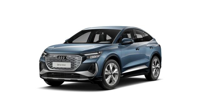 Audi Q4 Sportback e-tron 50 quattro S edition 77 kWh | 299 PK | SoH 100% | Dodehoek detectie | Adaptive cruise control | S line | Climate control |