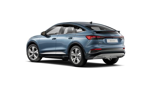 Audi Q4 Sportback e-tron 50 quattro S edition 77 kWh | 299 PK | SoH 100% | Dodehoek detectie | Adaptive cruise control | S line | Climate control |