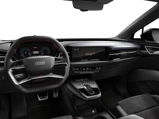 Audi Q4 Sportback e-tron 40 S edition 77 kWh | 204 PK | SoH 94% | Warmtepomp | Matrix LED koplampen | Stoelverwarming | S line |