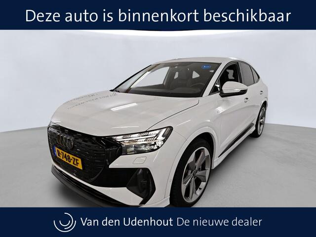 Audi Q4 Sportback e-tron 40 S edition 77 kWh 204Pk / 21'' LMV / Camera / PDC V+A / WORDT VERWACHT
