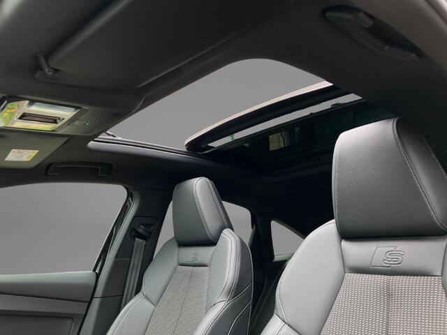 Audi Q4 Sportback e-tron 40 S Line 82kWh / 204pk · Panoramadak · Navigatie · SONOS · Camera + Parkeersensoren · Drive select · Garantie t/m 26-09-2026 of 60000km