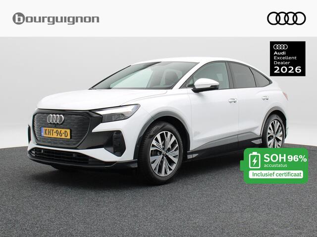 Audi Q4 Sportback e-tron 40 Advanced edition 77 kWh 204 Pk | Trekhaak | Stoelverwarming | Camera | Adaptive Cruise | CarPlay | Matrix LED | 19 Inch | 55.161 Km !!