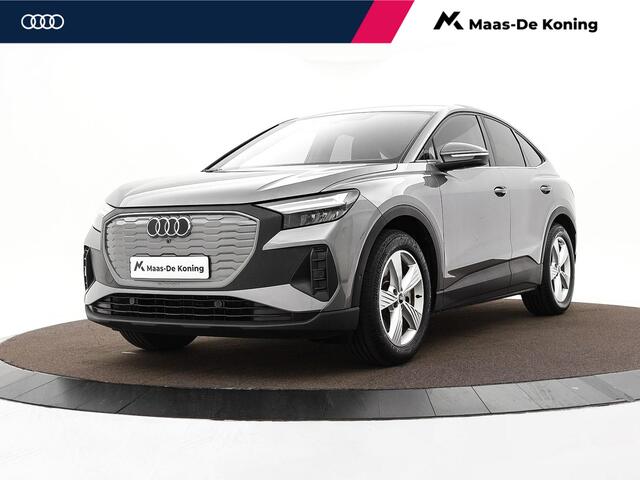 Audi Q4 Sportback e-tron 40 Edition 77 kWh 204pk · SOH 96% · Camera · Keyless · Head-Up Display · ACC · Sportstoelen · Apple/Android Car Play · Elek. Achterklep ·