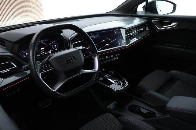 Audi Q4 Sportback e-tron 40 S edition 77 kWh Trekhaak Camera HUD Sonos Panoramadak Stoelverwarming Navigatie S-Line