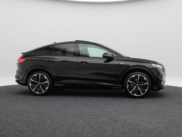 Audi Q4 Sportback e-tron 50 quattro S edition 77 kWh 299 Pk | Stoel/Stuurverwarming | Camera | Panoramadak | Sonos Audio | Warmtepomp | Head UP | Matrix LED | 21 Inch | 55.686 Km !!
