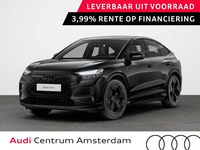 Audi Q4 Sportback e-tron S edition 82 kWh 286 pk | Techniekpakket plus | Glazen panoramadak | Optiekpakket zwart-glanzend | Trekhaak |