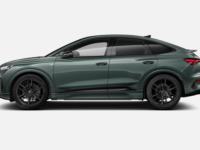 Audi Q4 Sportback e-tron S edition performance 286 PK · Lederen bekleding · Tech plus · MMi experience pro · Glazen panoramadak