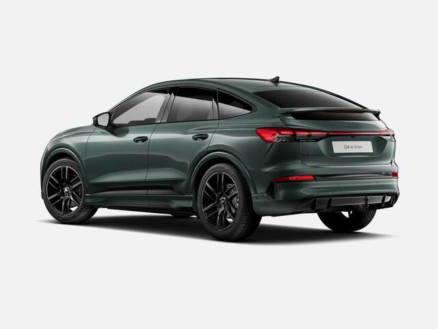 Audi Q4 Sportback S edition performance 286 PK · Lederen bekleding · Tech plus · MMi experience pro · Glazen panoramadak