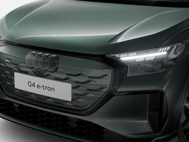 Audi Q4 Sportback S edition performance 286 PK · Lederen bekleding · Tech plus · MMi experience pro · Glazen panoramadak