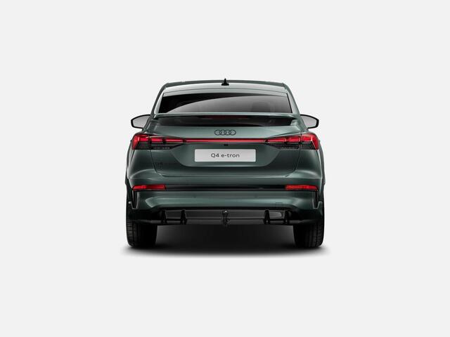 Audi Q4 Sportback S edition performance 286 PK · Lederen bekleding · Tech plus · MMi experience pro · Glazen panoramadak