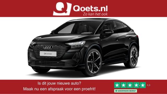 Audi Q4 Sportback e-tron 45 quattro S Edition 82 kWh Panoramadak - Sonos Audio - Warmtepomp - Veiligheidspakket plus - Smartphone interface - Stuurverwarming - Privacy glas
