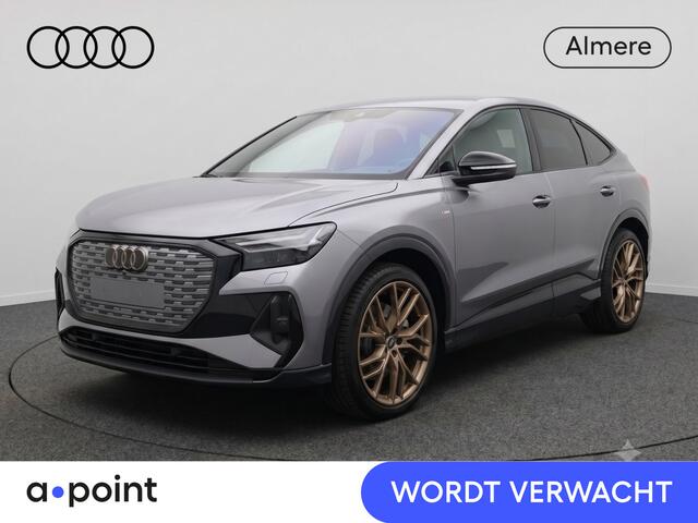 Audi Q4 Sportback e-tron 50 quattro Launch edition S Competition 77 kWh 299PK | Half Augustus verwacht | Adaptieve cruise | Stoelverwarming | Edition One | Achteruitrijcamera | Matrix