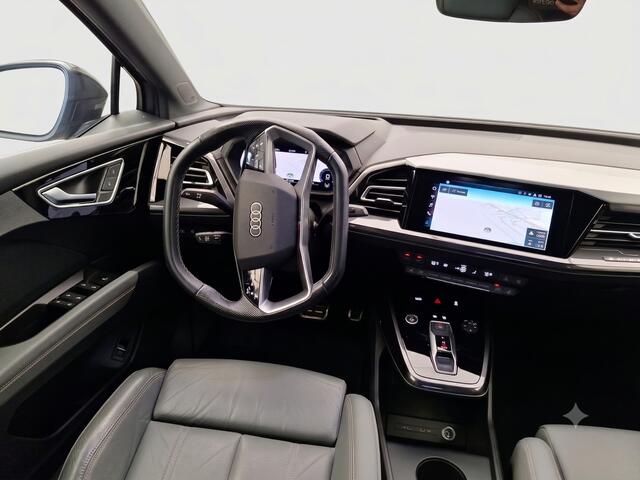 Audi Q4 Sportback e-tron 50 quattro Launch edition S Competition 77 kWh 299PK | Half Augustus verwacht | Adaptieve cruise | Stoelverwarming | Edition One | Achteruitrijcamera | Matrix