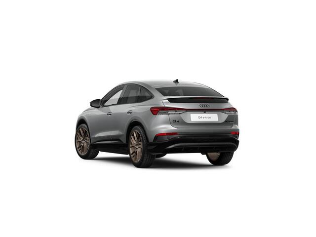 Audi Q4 Sportback e-tron 50 quattro Launch edition S Competition 77 kWh 299PK | Half Augustus verwacht | Adaptieve cruise | Stoelverwarming | Edition One | Achteruitrijcamera | Matrix