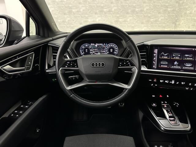 Audi Q4 Sportback e-tron 40 S-Line 77 kWh | Sportstoelen | H-Leder | ACC | Lane ass. | Virtual + | Black-Optic | Stoelverwarming | Camera | Matrix-Led | Getint Glas | Zwarte Hemelbekleding | MMi+ | 3-Zone Clima | Bovag Garantie |