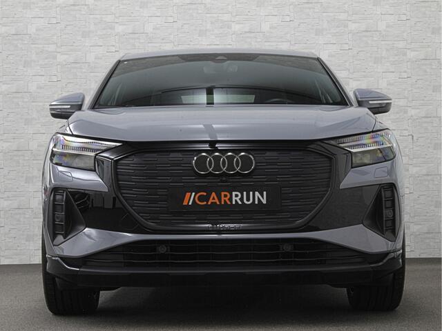 Audi Q4 Sportback e-tron 40 S-Line 77 kWh | Sportstoelen | H-Leder | ACC | Lane ass. | Virtual + | Black-Optic | Stoelverwarming | Camera | Matrix-Led | Getint Glas | Zwarte Hemelbekleding | MMi+ | 3-Zone Clima | Bovag Garantie |