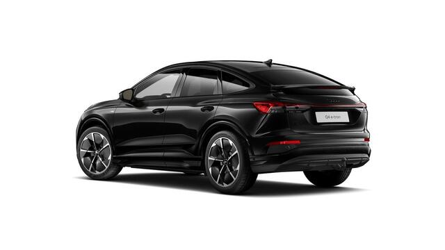 Audi Q4 Sportback e-tron 40 S edition 77 kWh Trekhaak - Panoramdak - Adaptieve Cruise Control - Comfortpakket - Assistentiepakket advanced - Dynamic pakket - Sportonderstel - Sportstoelen - Privacy glas -