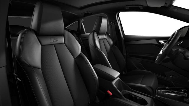 Audi Q4 Sportback e-tron 40 S edition 77 kWh Trekhaak - Panoramdak - Adaptieve Cruise Control - Comfortpakket - Assistentiepakket advanced - Dynamic pakket - Sportonderstel - Sportstoelen - Privacy glas -