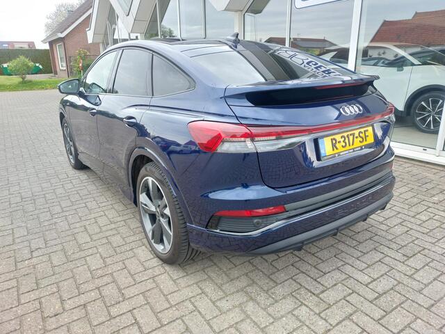 Audi Q4 Sportback e-tron 35 S edition 55 kWh Hoge instap, volledig electrisch, 3X S-line