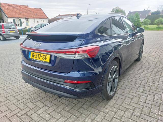 Audi Q4 Sportback e-tron 35 S edition 55 kWh Hoge instap, volledig electrisch, 3X S-line