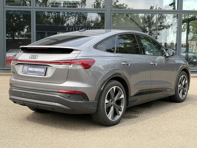 Audi Q4 Sportback e-tron 45 S Edition 82 kWh SOH 96% | S-Exterieur | ADAPT. CRUISE CONTROL | STOELVERWARMING | ELEK. ACHTERKLEP | ACHTERUIRIJCAMERA | RIJKLAAR + 12 MND BOVAG GARANTIE | RESTERENDE ACCU GARANTIE TOT EN MET 2032 OF 160k KM |