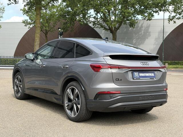 Audi Q4 Sportback e-tron 45 S Edition 82 kWh SOH 96% | S-Exterieur | ADAPT. CRUISE CONTROL | STOELVERWARMING | ELEK. ACHTERKLEP | ACHTERUIRIJCAMERA | RIJKLAAR + 12 MND BOVAG GARANTIE | RESTERENDE ACCU GARANTIE TOT EN MET 2032 OF 160k KM |