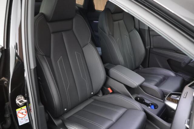 Audi Q4 Sportback e-tron 40 Advanced edition 82 kWh Leder Sportstoelen Stoelverwarming ACC 360Camera Navigatie