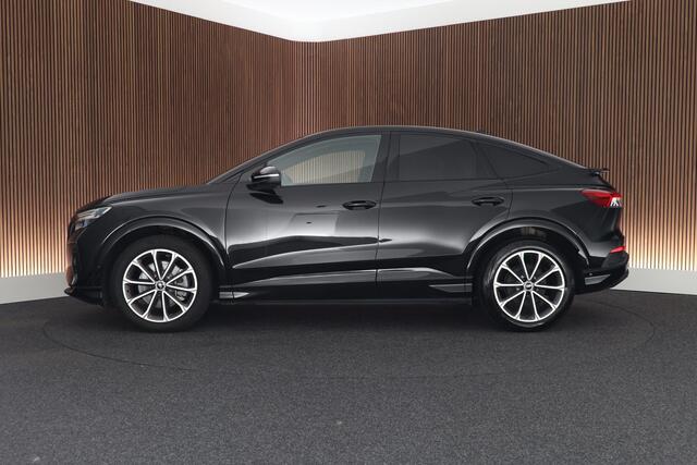 Audi Q4 Sportback e-tron 40 Advanced edition 82 kWh Leder Sportstoelen Stoelverwarming ACC 360Camera Navigatie