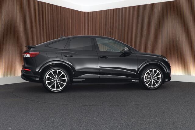 Audi Q4 Sportback e-tron 40 Advanced edition 82 kWh Leder Sportstoelen Stoelverwarming ACC 360Camera Navigatie