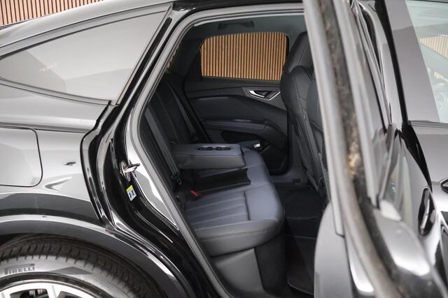 Audi Q4 Sportback e-tron 40 Advanced edition 82 kWh Leder Sportstoelen Stoelverwarming ACC 360Camera Navigatie