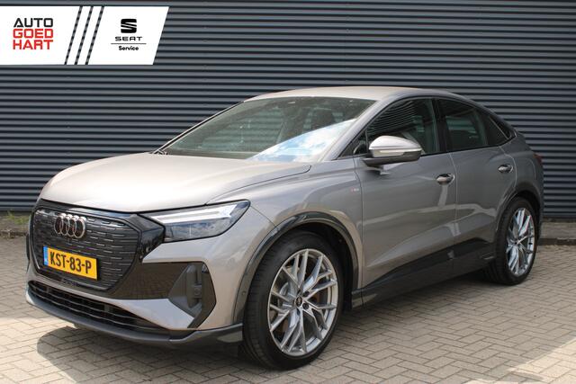 Audi Q4 Sportback e-tron 40 S edition 77 kWh S-Line Warmtepomp 21-Inch Camera Stoelverwarming