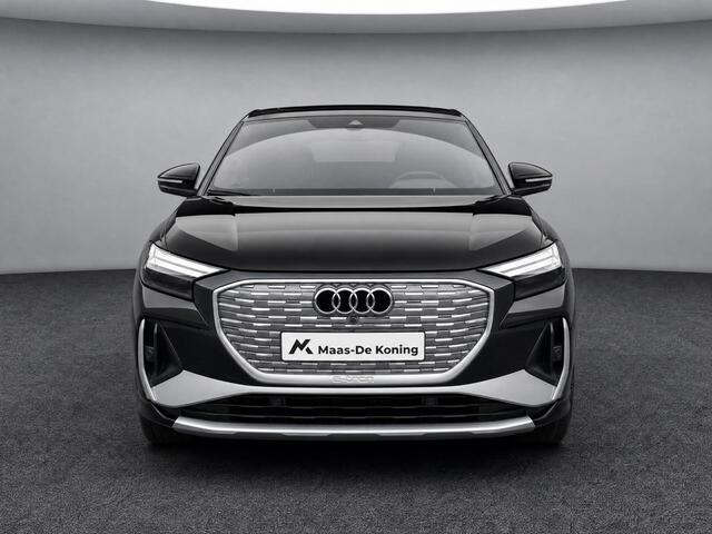 Audi Q4 Sportback e-tron 35 S edition 55 kWh / 170pk · Panoramadak · Apple/Android Car Play · Lederen bekleding · Stoelverwarming · 21'' Velgen ·