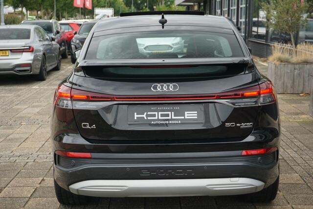 Audi Q4 Sportback e-tron 50 quattro Launch edition Advanced 77 kWh | 90% Soh | PANO | LEER | LED