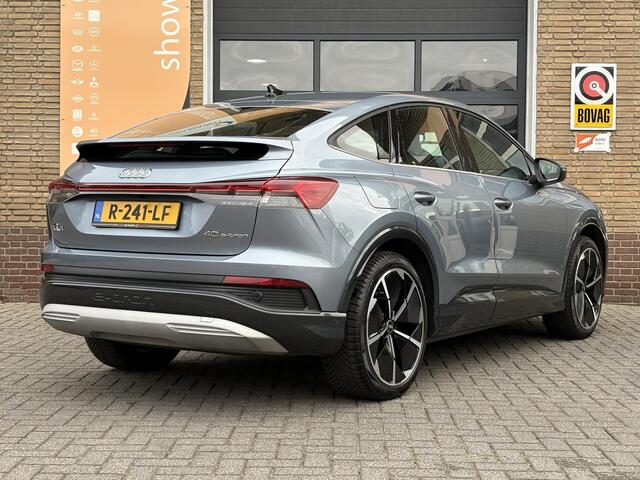 Audi Q4 Sportback e-tron 40 77 KWh 204pk Advanced Edition Sport TREKHAAK/1E EIG/NL-AUTO/SOH 96,1%