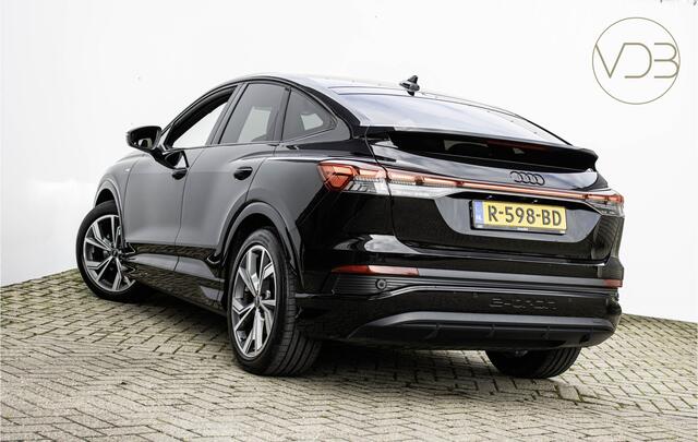 Audi Q4 Sportback e-tron 35 SOH 90,2% S-Line RS LEER Camera Black Optiek 55 kWh