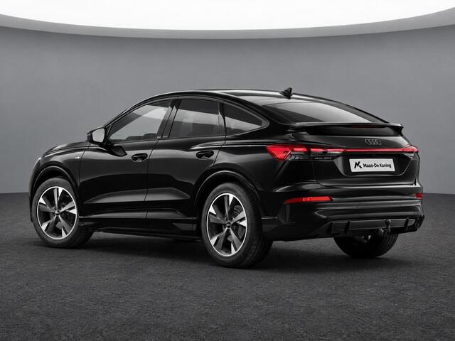 Audi Q4 Sportback e-tron S edition performance 286 PK · Tech plus · Glazen panoramadak · Lederen bekleding