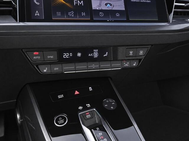 Audi Q4 Sportback e-tron 45 quattro 82 kWh / 285pk S Edition · SONOS · Trekhaak · Camera · Elektrische stoelverstelling · Stoelverwarming · Apple/Android Car Play · 20'' ·