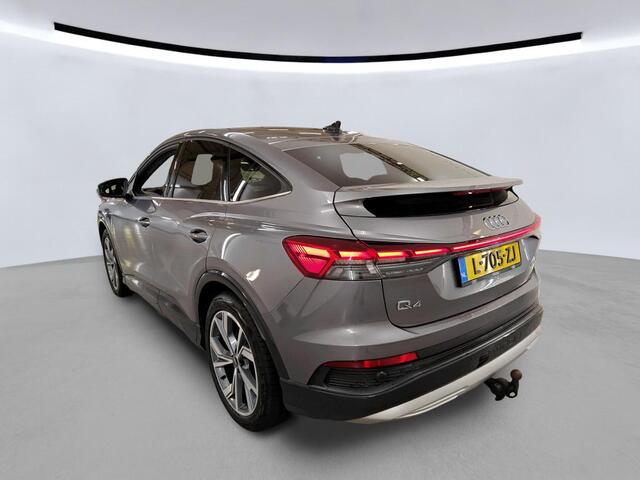 Audi Q4 Sportback e-tron 40 Launch edition Advanced 77 kWh / SOH 89%/ AUTOMAAT/ TREKHAAK/ WARMTEPOMP/ CRUISE/ PARK.SENSOR.V+A/ CAMERA/ STOELVERWARM./ KEYLESS/ NAVI/ DIGITAL DASH/ CLIMA/ 20'' LMV – foto 2