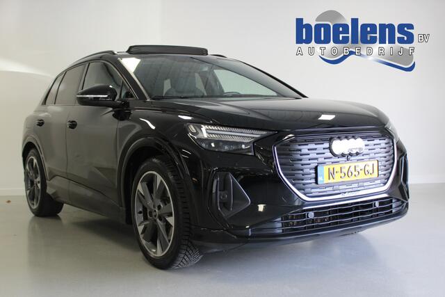 Audi Q4 e-tron 40 Launch edition S Competition 77 kWh | 380KM! | NL-AUTO | PANO | 20'LMV | NAVI | CARPLAY | WEGKL-TRHAAK | KEYLESS |