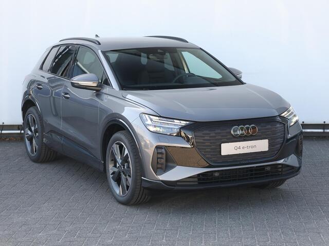 Audi Q4 e-tron 45 quattro Advanced edition 82 kWh | Optiek zwart | Privacy glas | 20" Lichtmetalen velgen |